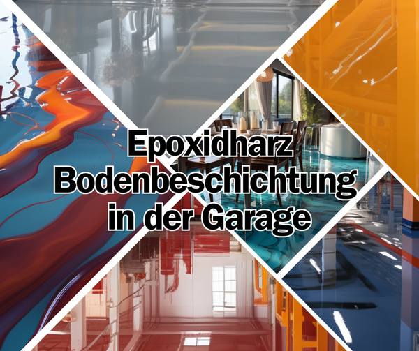 Epoxidharz Bodenbeschichtung in der Garage